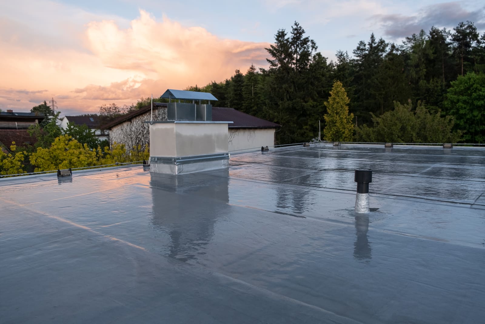 Flat roof
