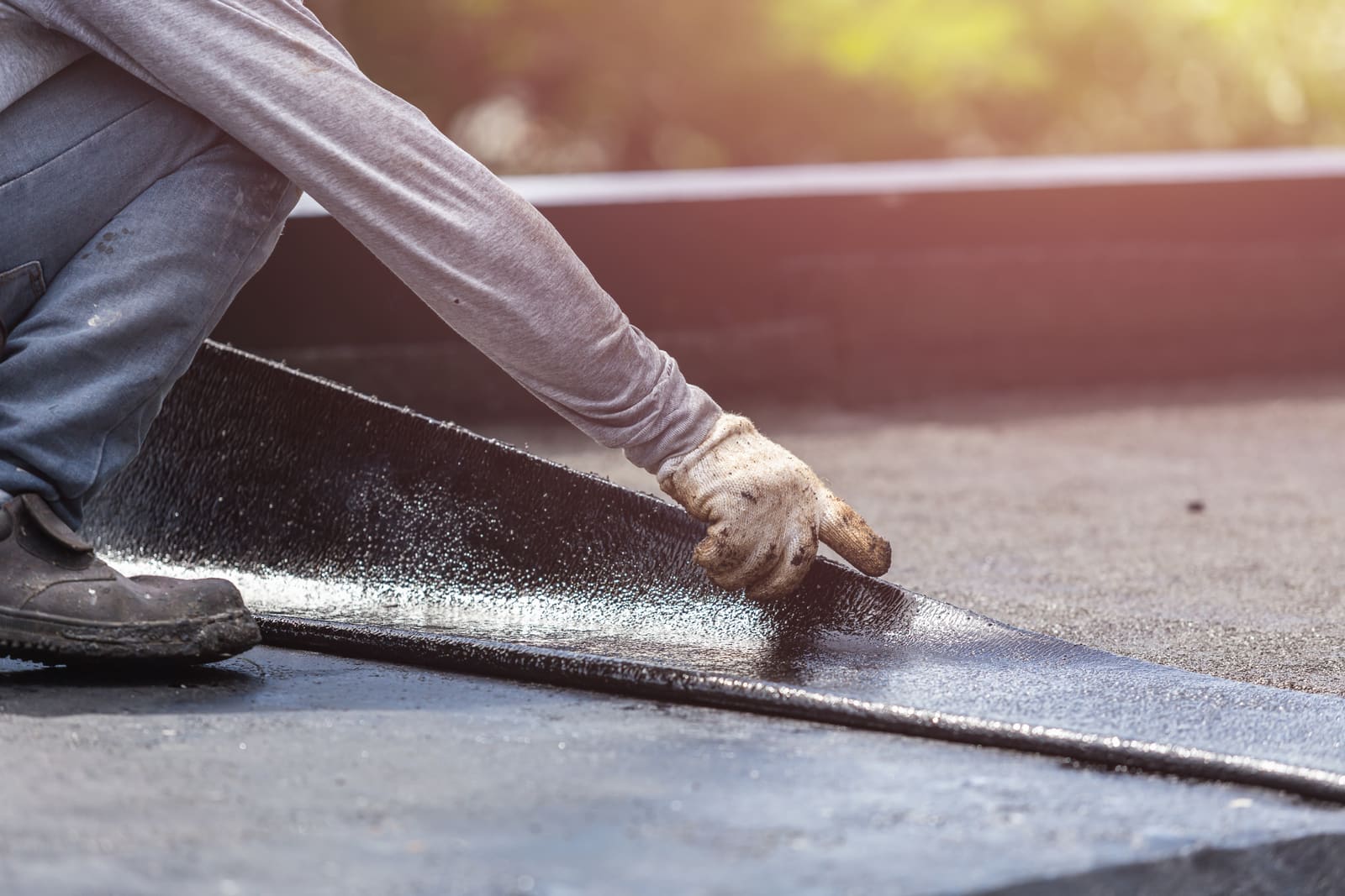 Creative Roofing carrying out garage roofs in Oxfordshire