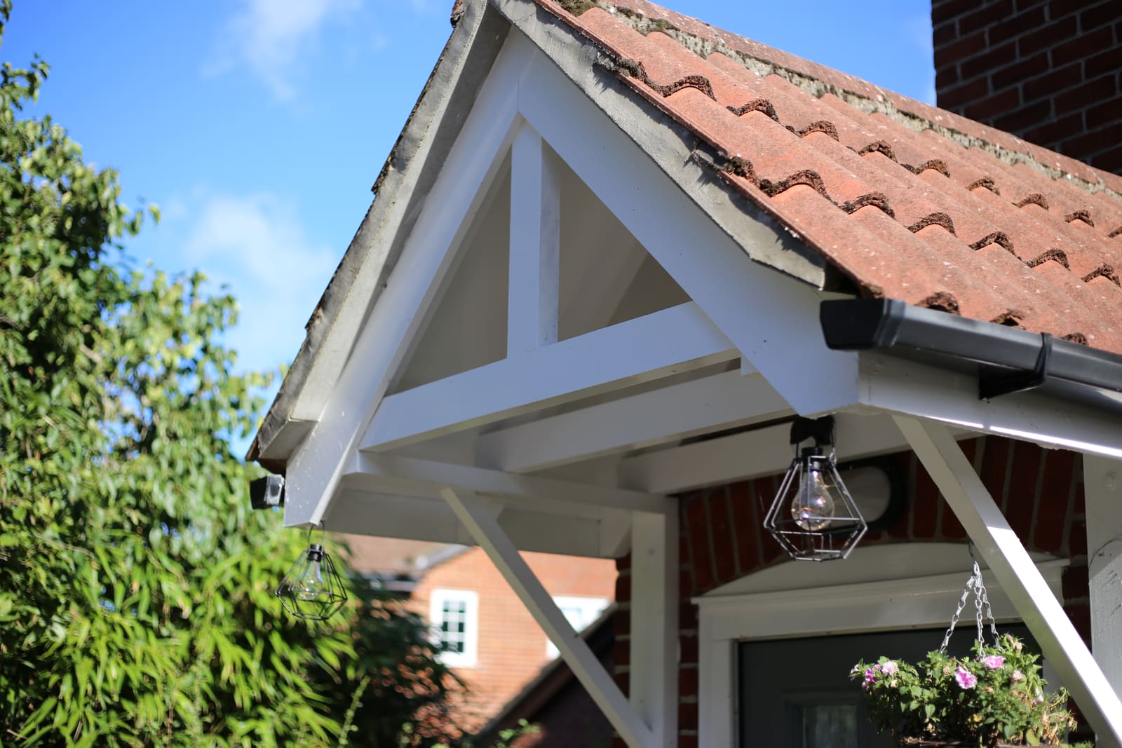 Creative Roofing carrying out roofline services in Oxfordshire