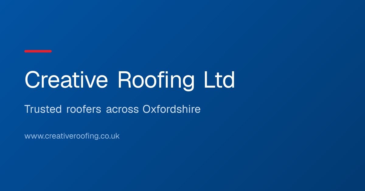 Chimney Repairs in Banbury, Oxfordshire | Creative Roofing Ltd
